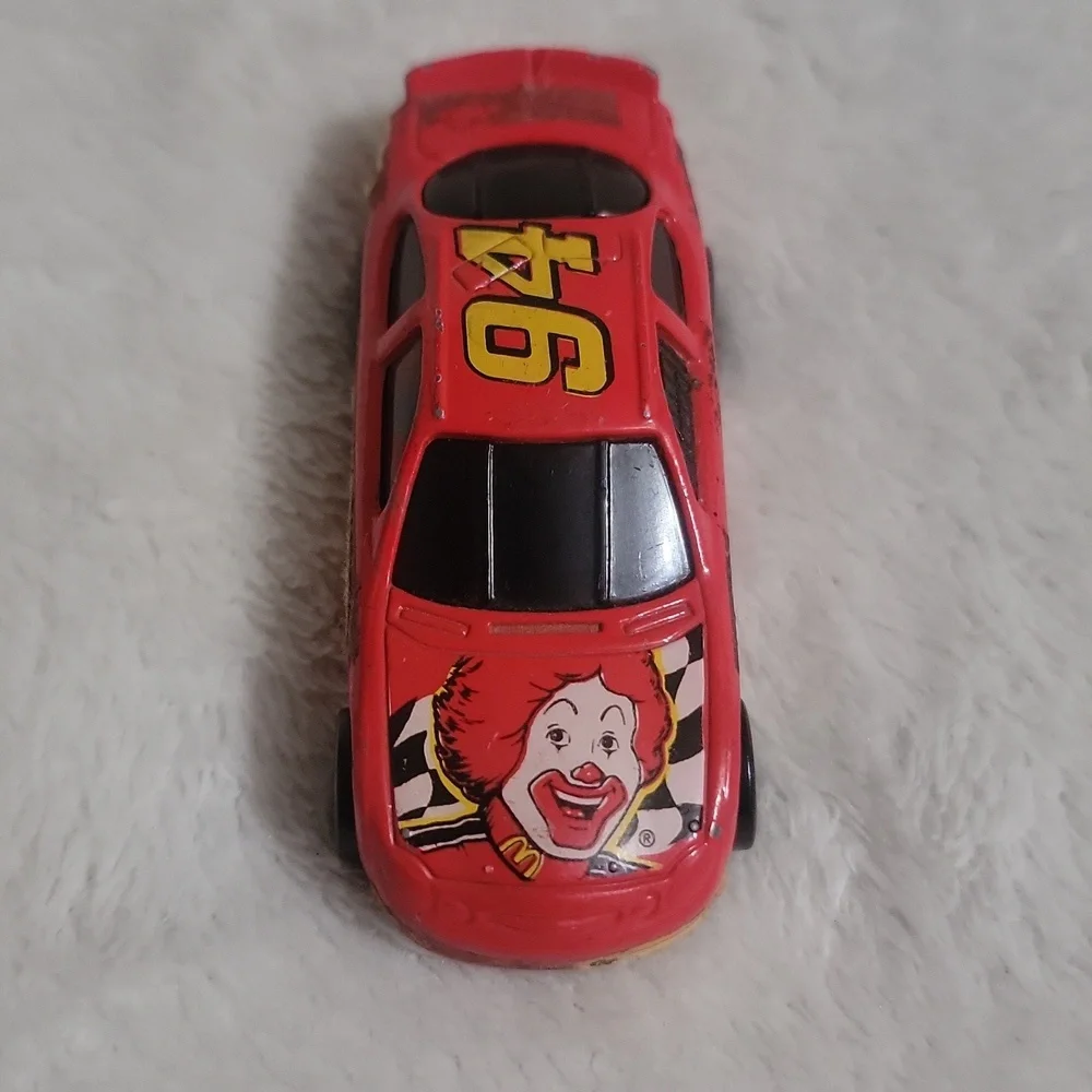 Vintage Ronald McDonald Race Car Hot Wheels #94 1998